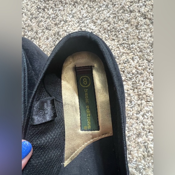 Vintage basic editions velour Christmas’s flats size 8 - Picture 5 of 10